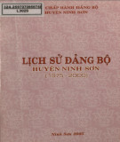 Ebook Lịch sử Đảng bộ huyện Ninh Sơn (1975 - 2000): Phần 2