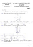 Đề thi thử tốt nghiệp THPT môn Toán năm 2023 có đáp án (Lần 1) - Sở GD&ĐT Bắc Giang