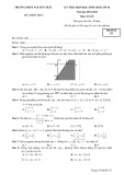Đề thi chọn học sinh giỏi môn Toán lớp 10 năm 2022-2023 có đáp án - Trường THPT Nguyễn Trãi