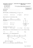 Đề thi thử tốt nghiệp THPT môn Toán năm 2023 có đáp án (Lần 1) - Sở GD&ĐT Bà Rịa - Vũng Tàu