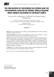 Sự lưu hành của cầu trùng gà và phân tích phát sinh loài của Eimeria tenella phân lập tại một số địa điểm thuộc miền Bắc, Việt Nam