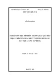 Luận án Tiến sĩ Y học: Nghiên cứu đặc điểm tổn thương, kết quả điều trị gãy kín vùng mấu chuyển xương đùi bằng kết hợp xương nẹp khoá