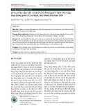 Stress, lo âu, trầm cảm và một số yếu tố liên quan ở nhân viên Cảng hàng không quốc tế Cam Ranh, tỉnh Khánh Hòa năm 2020