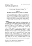 Quan niệm nghệ thuật về con người trong tiểu thuyết của một số nhà văn nữ hải ngoại đương đại