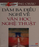 Suy nghĩ về văn học nghệ thuật: Phần 2