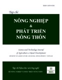 Tạp chí Nông nghiệp và Phát triển Nông thôn: Số 421/2021