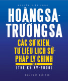 Ebook Hoàng Sa, Trường Sa: Các sự kiện, tư liệu lịch sử, pháp lý chính (Tập 1: Thế kỷ XV – 2000) - Phần 2