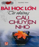 Bài học triết lý từ những câu chuyện nhỏ: Phần 2