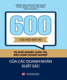 600 câu hỏi bất hữu về khởi nghiệp