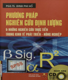 Nghiên cứu kinh tế phát triển - nông nghiệp: Phần 1