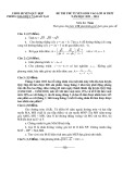 Đề thi tuyển sinh vào lớp 10 môn Toán năm 2023-2024 có đáp án - Phòng GD&ĐT Qùy Hợp