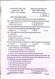 Đề thi giữa học kì 1 môn Công nghệ lớp 6 năm 2022-2023 - Trường THCS Ngọc Lâm, Hà Nội