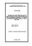 Tóm tắt Luận án Tiến sĩ Hóa học: Nghiên cứu thành phần hóa học và khảo sát một số hoạt tính sinh học của loài Lycopodiella cernua (L.) Pic. Serm. và Kadsura coccinea (Lem.) A. C. Sm. ở Việt Nam