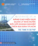 Nâng cao hiệu quả quản lý nhà nước đối với doanh nghiệp trên địa bàn thành phố Hồ Chí Minh, thực trạng và giải pháp - Hội thảo khoa học quốc gia: Phần 1