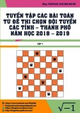 Tuyển tập các bài toán từ đề thi chọn đội tuyển các tỉnh-thành phố năm học 2018-2019