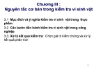 Bài giảng Phương pháp đánh giá chất lượng thực phẩm (Phần 4): Chương 3 - Hồ Phú Hà, Vũ Thu Trang