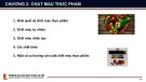 Bài giảng Phụ gia thực phẩm: Chương 2.1 - Vũ Thu Trang