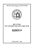 Đề cương ôn tập giữa học kì 2 môn Toán lớp 9 năm 2022-2023 - Trường THCS Thái Thịnh