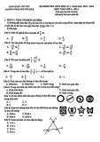 Đề thi giữa học kì 1 môn Toán lớp 6 năm 2022-2023 - Trường THCS Nguyễn Huệ
