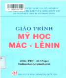 Giáo trình Mỹ học Mác - Lênin (Tái bản lần thứ ba): Phần 1