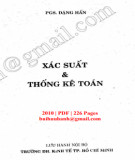 Xác suất và thống kê toán học: Phần 2