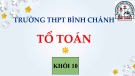 Bài giảng Đại số lớp 10: Ôn tập chương 2 - Trường THPT Bình Chánh