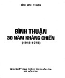 30 năm kháng chiến Bình Thuận (1945-1975)