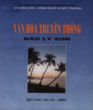 Ebook Văn hoá truyền thống đảo Lý Sơn: Phần 1