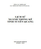 Ebook Lịch sử ngành Thống kê tỉnh Tuyên Quang