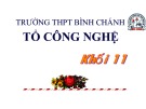 Bài giảng Công nghệ lớp 11 bài 2: Hình chiếu vuông góc - Trường THPT Bình Chánh