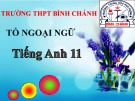 Bài giảng Tiếng Anh lớp 11 Unit 8: Celebrations (Writing) - Trường THPT Bình Chánh