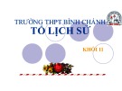 Bài giảng Lịch sử lớp 11 bài 8: Ôn tập lịch sử thế giới cận đại - Trường THPT Bình Chánh