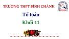 Bài giảng Hình học lớp 11: Vectơ trong không gian - Trường THPT Bình Chánh