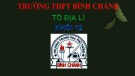 Bài giảng Địa lí lớp 12 bài 10: Thiên nhiên nhiệt đới ẩm gió mùa (Tiếp theo) - Trường THPT Bình Chánh