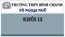 Bài giảng Tiếng Anh lớp 12 Unit 5: Higher education (Speaking) - Trường THPT Bình Chánh