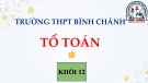 Bài giảng Giải tích lớp 12: Luyện tập Bất phương trình mũ và bất phương trình lôgarit - Trường THPT Bình Chánh