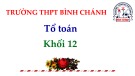 Bài giảng Hình học lớp 12 bài 1: Khái niệm về khối đa diện - Trường THPT Bình Chánh