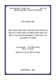 Tóm tắt Luận án Tiến sĩ Y tế công cộng: Thực trạng kiến thức, thái độ, thực hành của phụ nữ và nhân viên y tế trong phát hiện sớm ung thư vú tại 2 huyện Hải Phòng và hiệu quả của giải pháp can thiệp