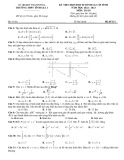 Đề thi học sinh giỏi cấp tỉnh môn Toán lớp 12 năm 2022-2023 có đáp án - Trường THPT Tĩnh Gia 1, Thanh Hóa