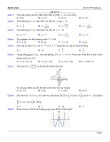 Bộ đề cơ bản ôn thi THPT Quốc gia môn Toán có đáp án và lời giải