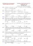 Đề thi KSCL học sinh giỏi môn Toán lớp 12 năm 2022-2023 có đáp án (Lần 1) -  Trường THPT Quảng Xương 2, Thanh Hóa