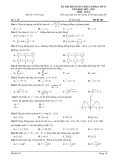 Đề thi KSCL môn Toán lớp 12 năm 2022-2023 - Trường THPT Kiến Thụy
