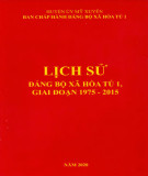 Ebook Lịch sử Đảng bộ xã Hoà Tú 1 (1975-2015): Phần 2