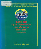 Ebook Lịch sử Bộ đội biên phòng tỉnh Sóc Trăng (1960-2000): Phần 1