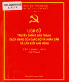 Ebook Lịch sử truyền thống đấu tranh cách mạng của Đảng bộ và nhân dân xã Lâm Kiết anh hùng (1930-1975): Phần 2