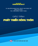 Giáo trình Phát triển nông thôn: Phần 1 - TS. Nguyễn Quang Phục