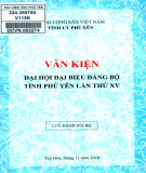 Văn kiện Đại hội đại biểu Đảng bộ tỉnh Phú Yên lần thứ XV: Phần 2