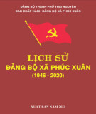 Ebook Lịch sử Đảng bộ xã Phúc Xuân (1946-2020): Phần 1