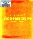 Ebook Lịch sử Đảng bộ huyện Sông Hinh (1975-2005): Phần 1