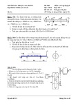 Đề thi kết thúc học phần học kì 1 môn Cơ ứng dụng B năm 2020-2021 có đáp án - Trường CĐ Kỹ thuật Cao Thắng (Đề số 3)